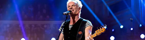 Sting Tickets and Travel Packages
